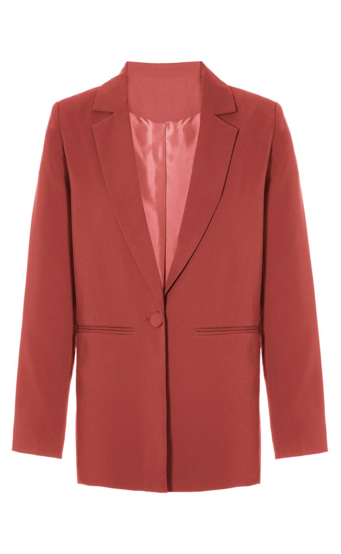 Say INA Copenhagen Blazer - Mai - Rust