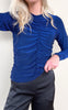 Say INA Copenhagen Bluse - Ava - Blue Glitter