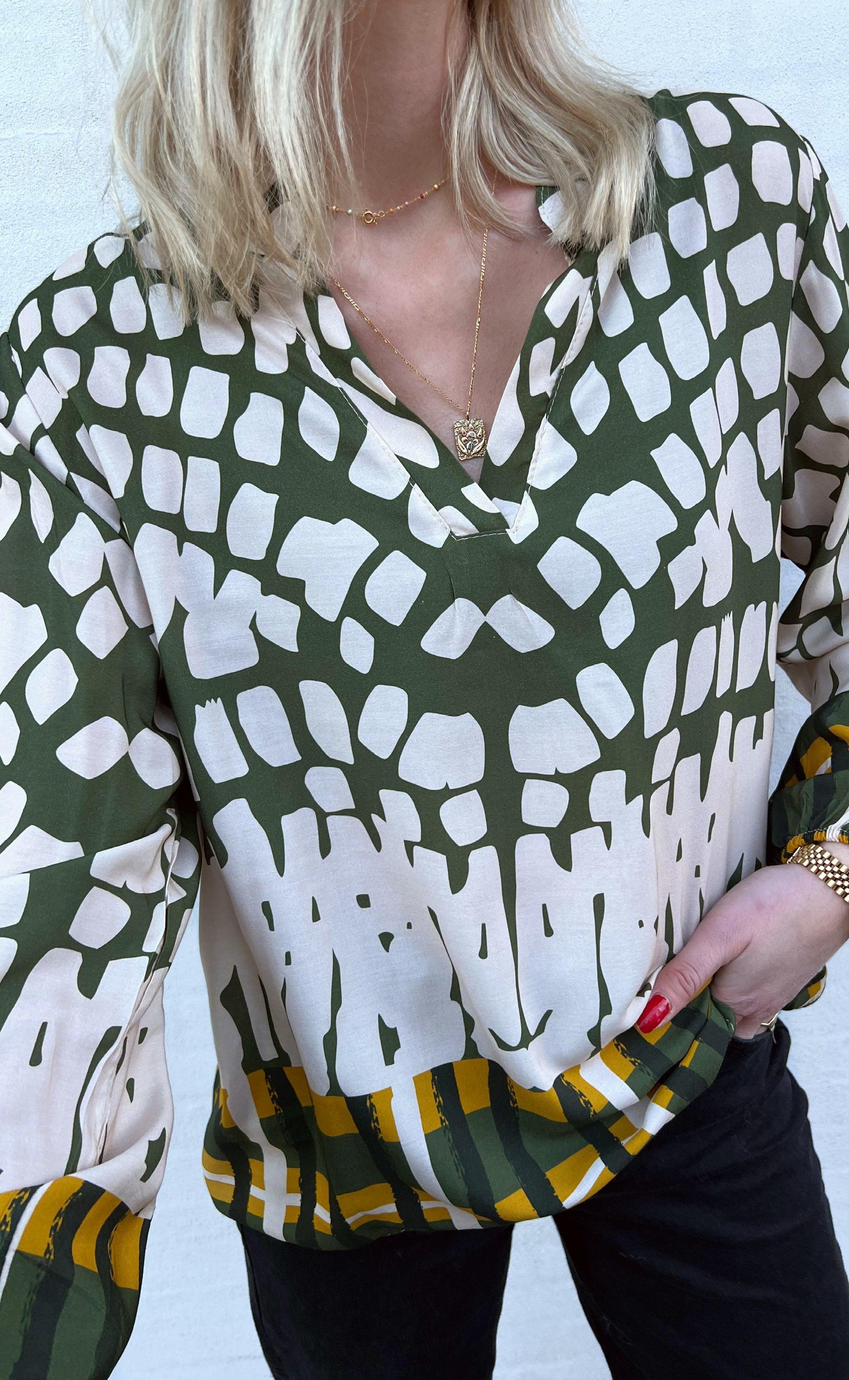 Say INA Copenhagen Bluse - Vera - Graphic Army