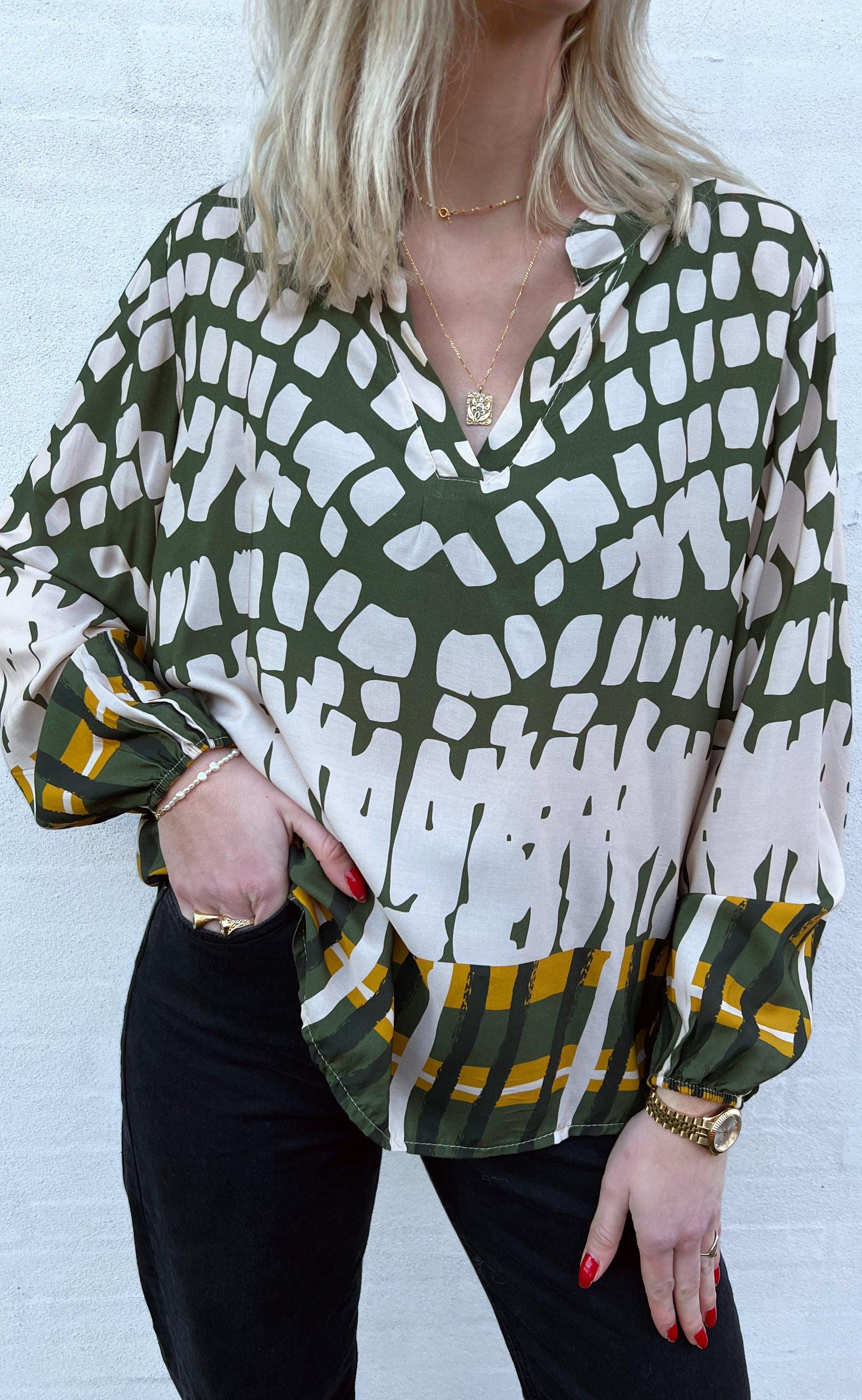 Say INA Copenhagen Bluse - Vera - Graphic Army