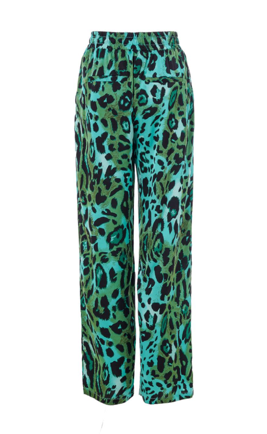 Say INA Copenhagen Bukser - Ida - Green Leo