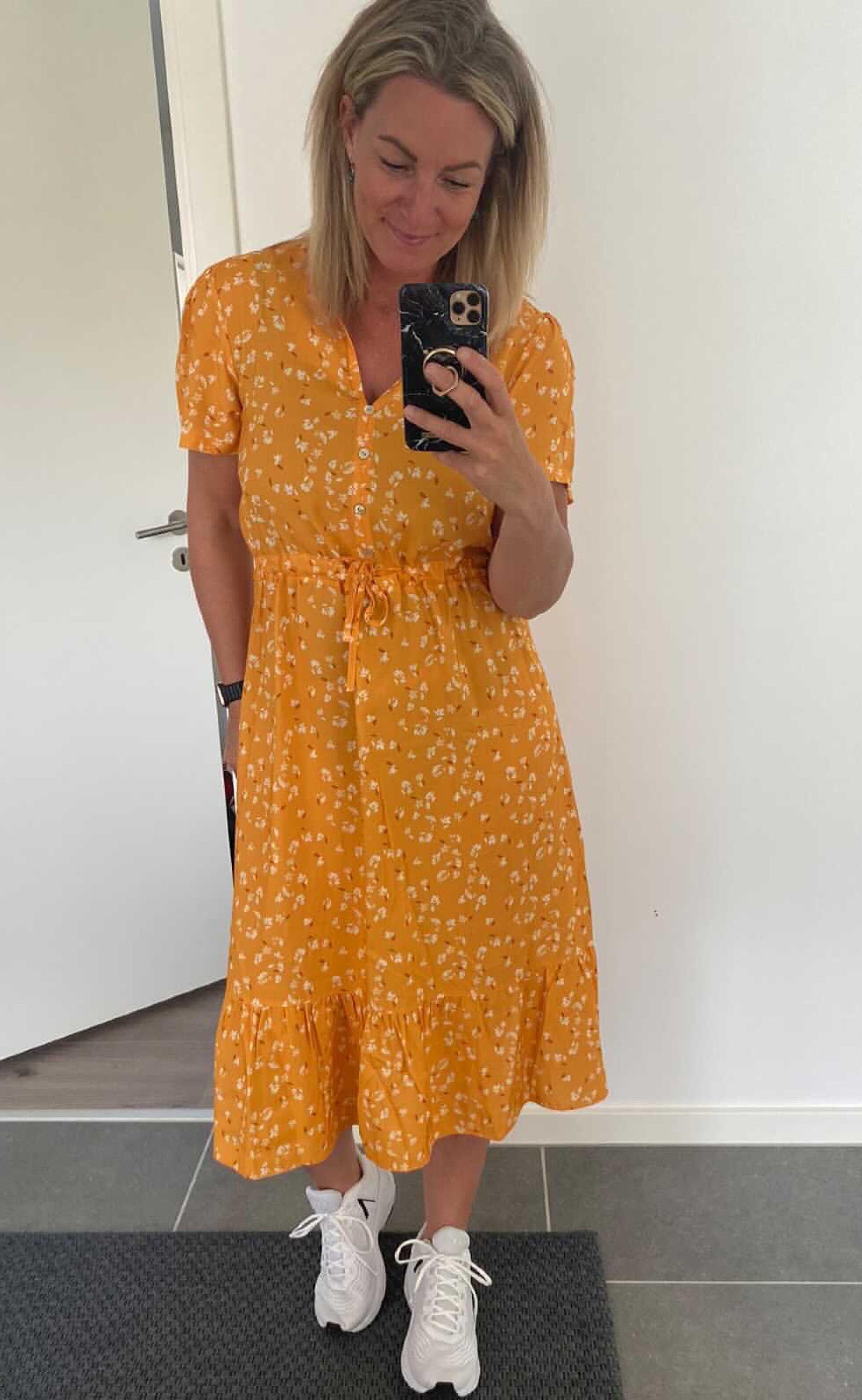 Say INA Copenhagen Kjole - Abi - Golden Flower