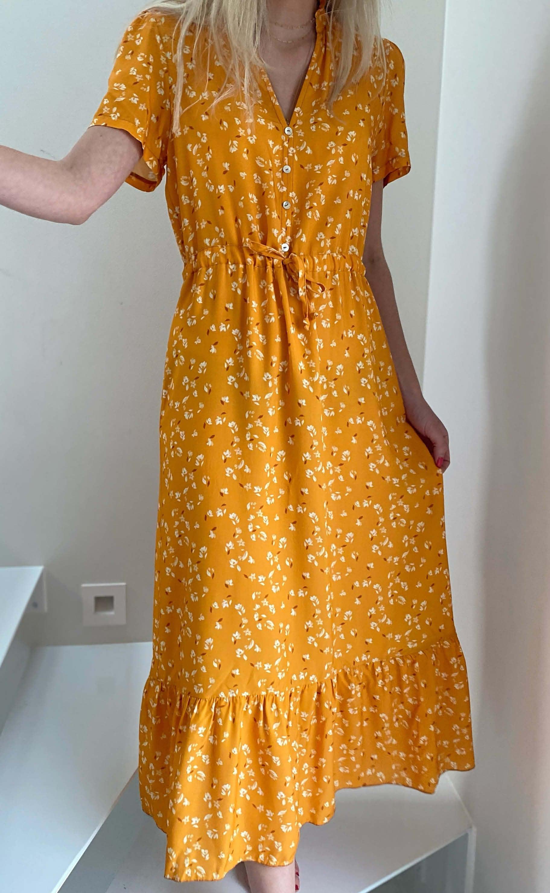 Say INA Copenhagen Kjole - Abi - Golden Flower