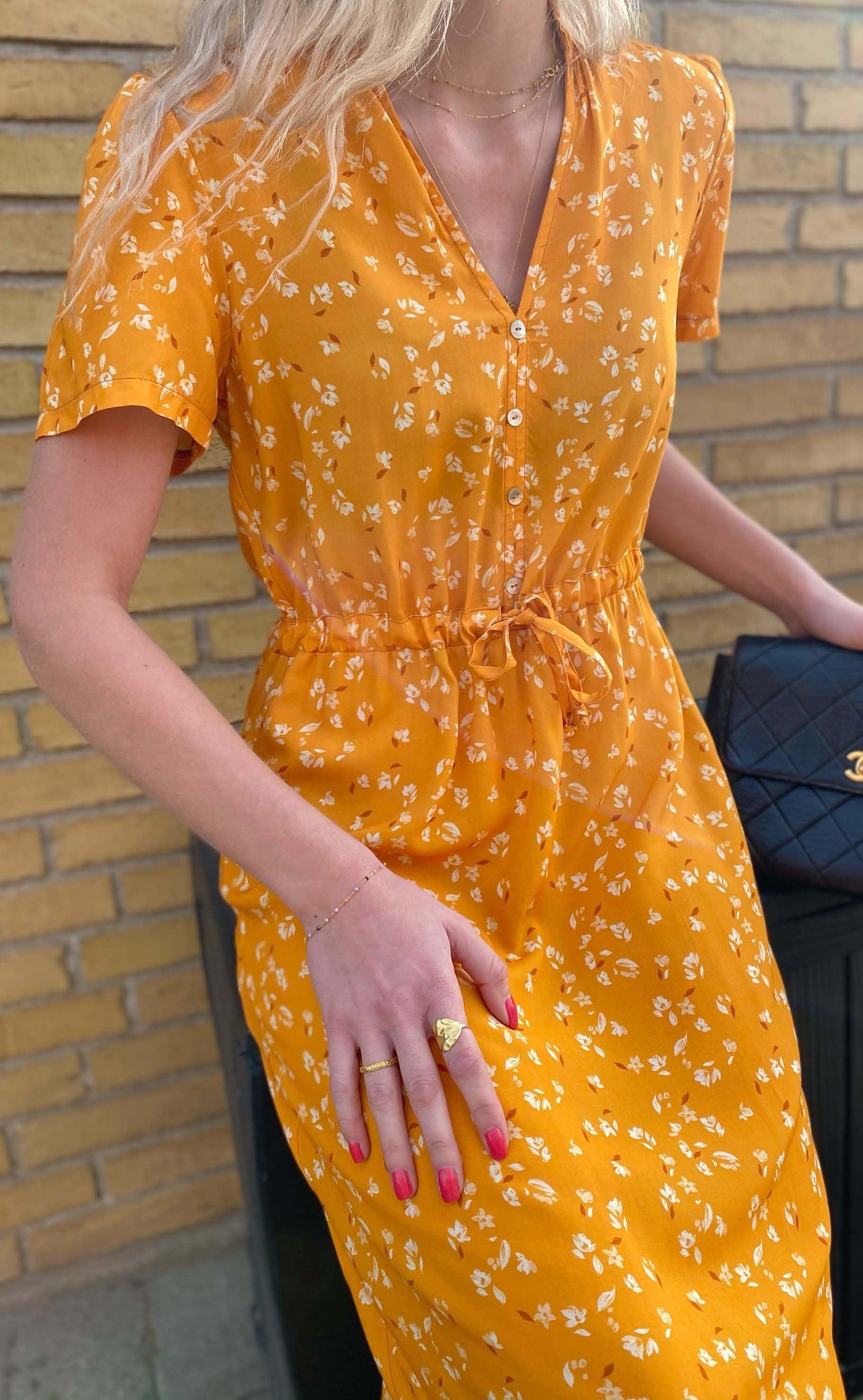 Say INA Copenhagen Kjole - Abi - Golden Flower