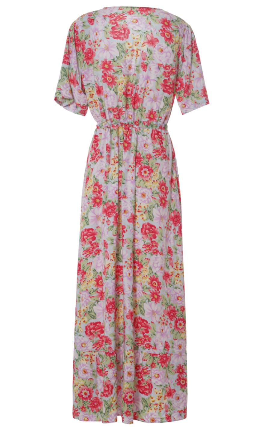 Say INA Copenhagen Kjole - Abi - Light Blue Flower