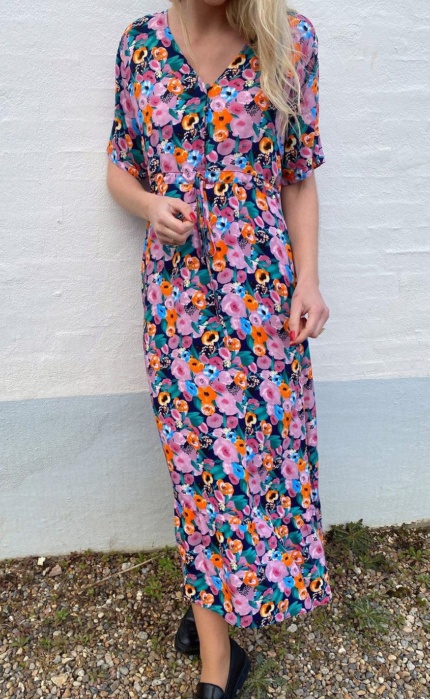 Say INA Copenhagen Kjole - Abi - Mixed Flower