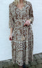 Say INA Copenhagen Kjole - Angelina - Brown / Beige