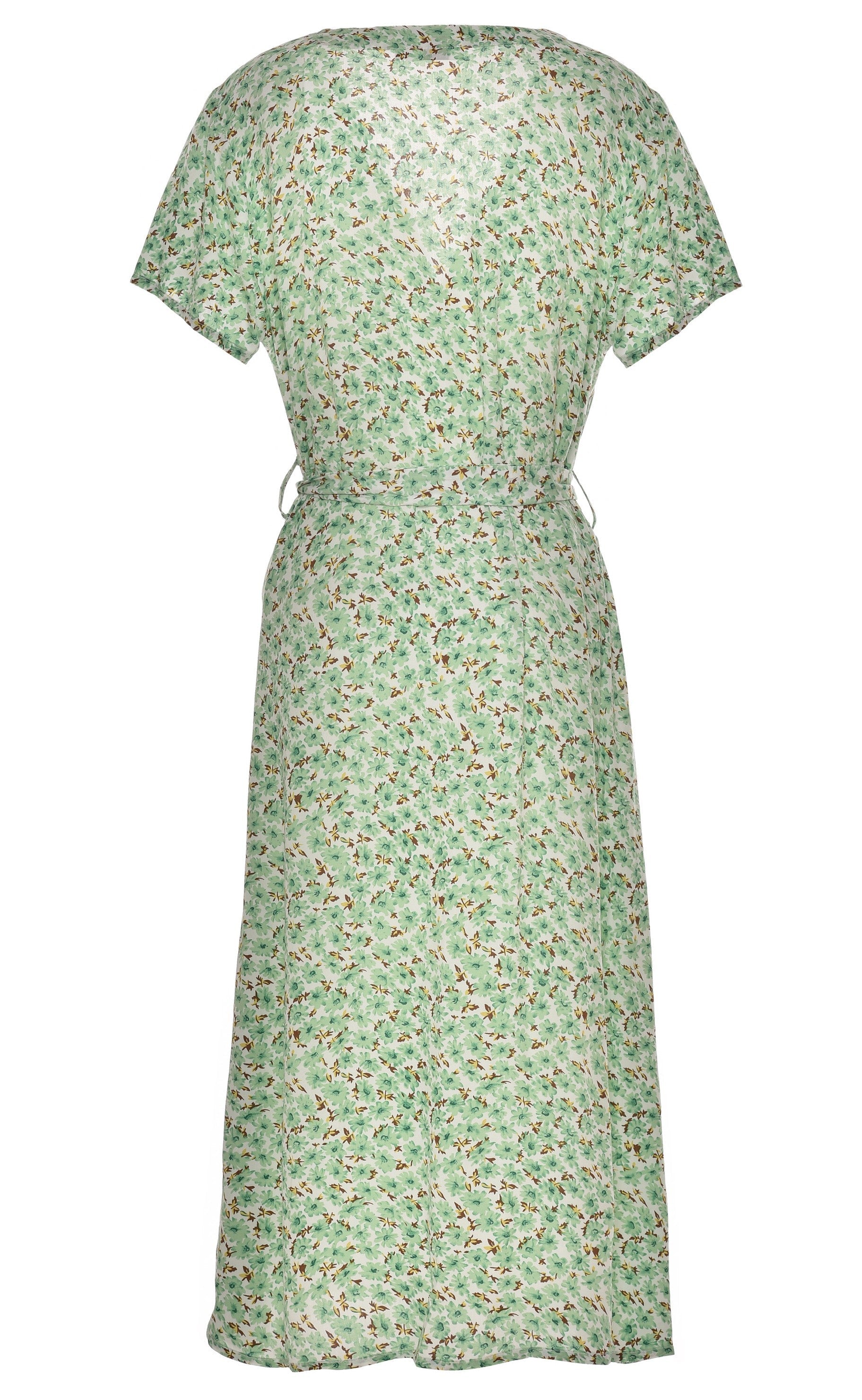 Say INA Copenhagen Kjole - Astrid - Mint Green Flower