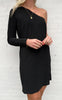 Say INA Copenhagen Kjole - Aura - Black Glitter