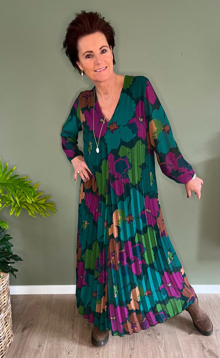 Say INA Copenhagen Kjole - Aya - Multi Flower