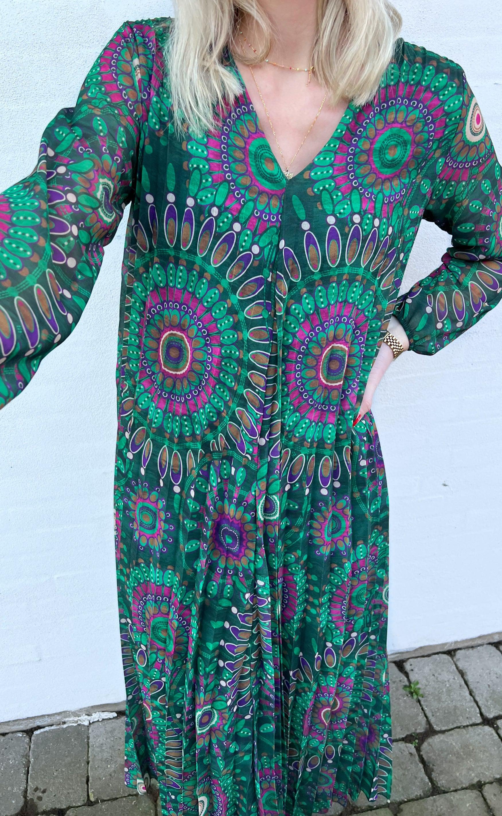Say INA Copenhagen Kjole - Aya - Peacock