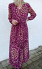 Say INA Copenhagen Kjole - Aya Plisse - Rosy / Camel