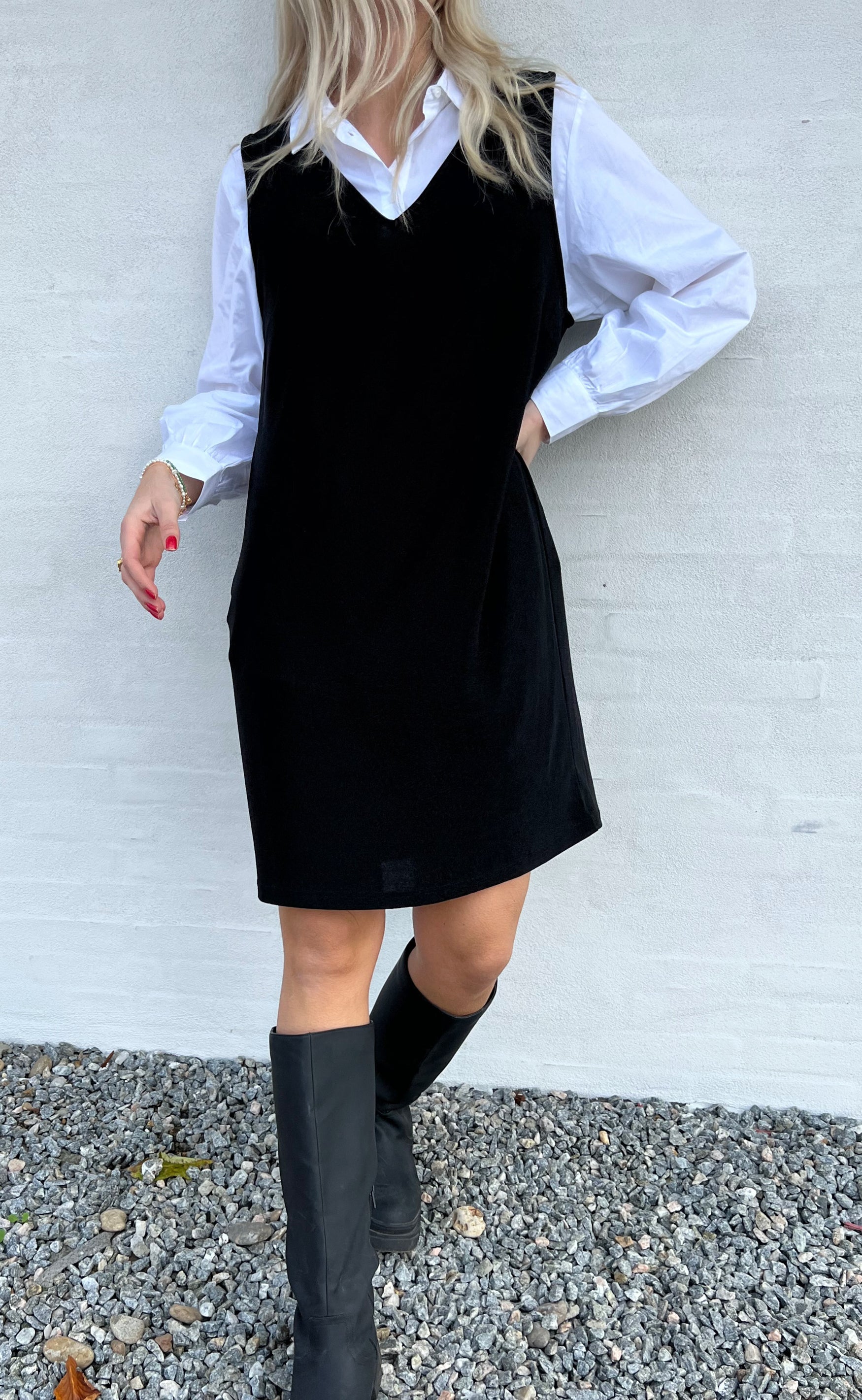 Say INA Copenhagen Kjole - Cali - Black Glitter