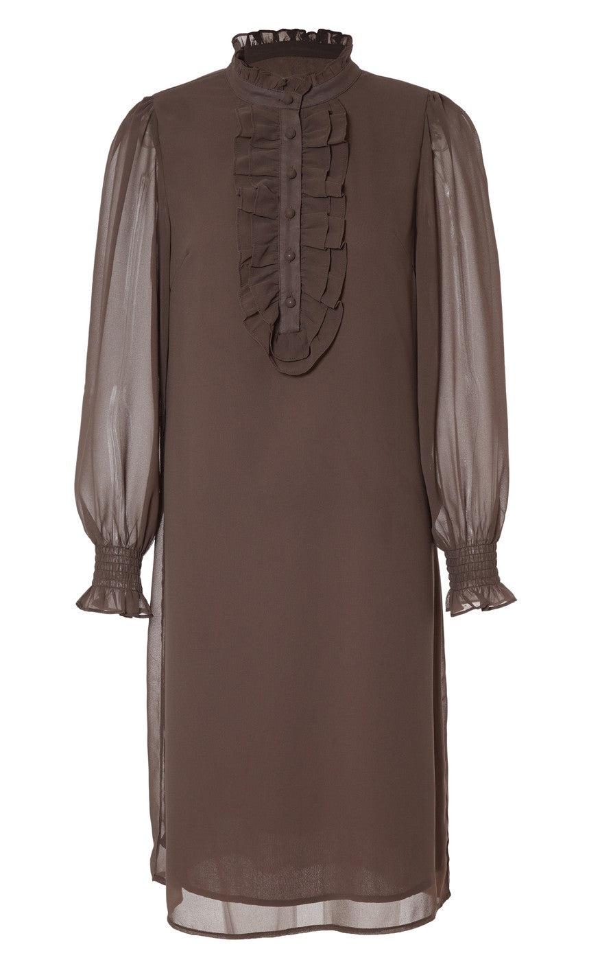 Say INA Copenhagen Kjole - Cami - Brown