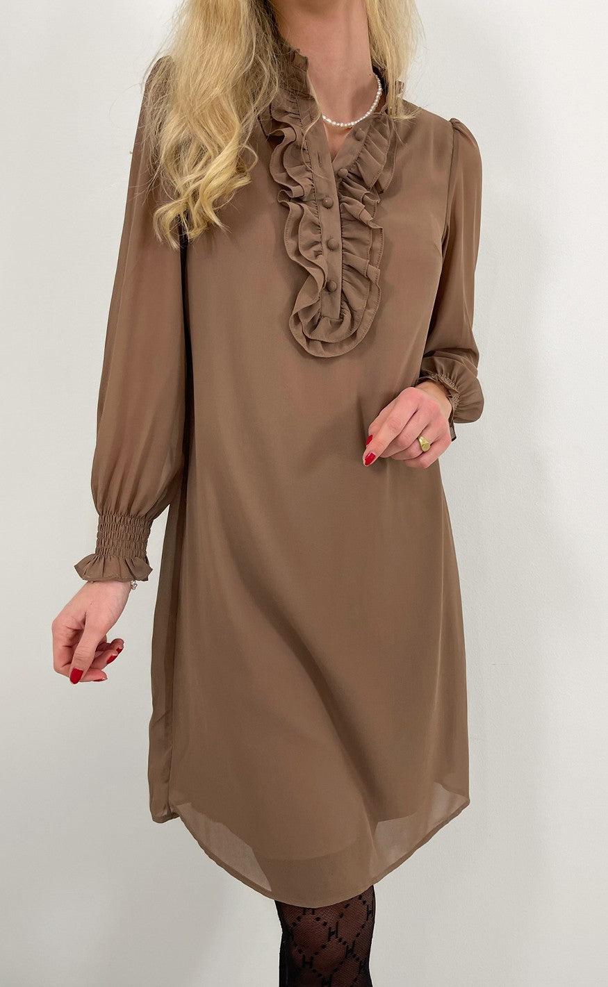 Say INA Copenhagen Kjole - Cami - Brown