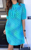 Say INA Copenhagen Kjole - Camilla - Aqua