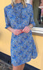 Say INA Copenhagen Kjole - Camilla - New Blue Paisley