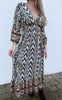 Say INA Copenhagen Kjole - Carla - Black / Beige
