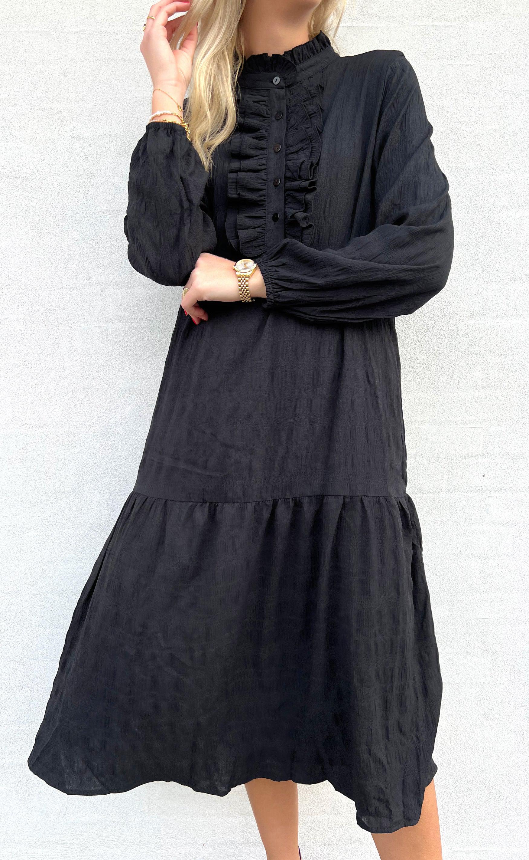 Say INA Copenhagen Kjole - Cecilia - Black Gammel
