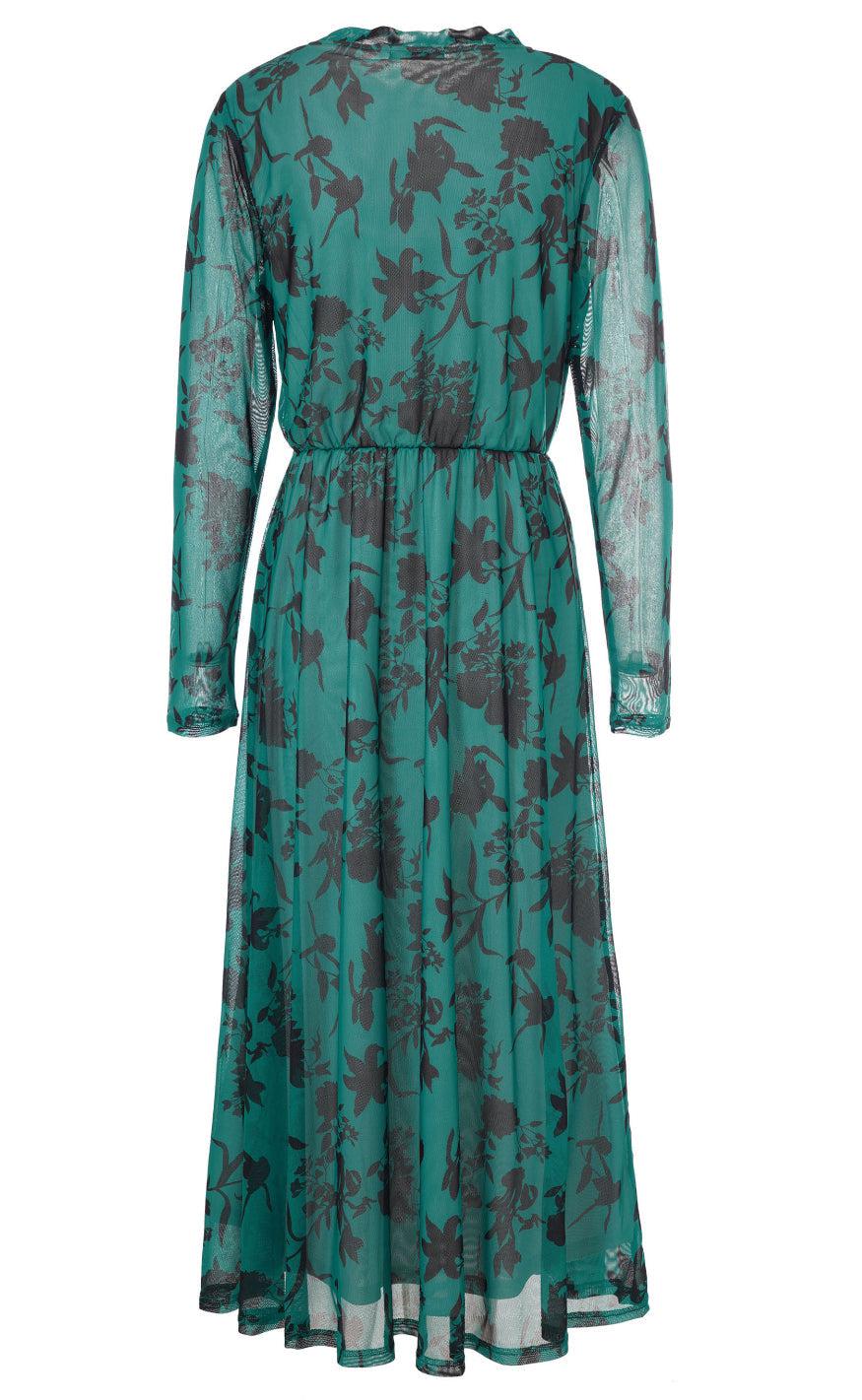 Say INA Copenhagen Kjole - Claura - Green Leaf