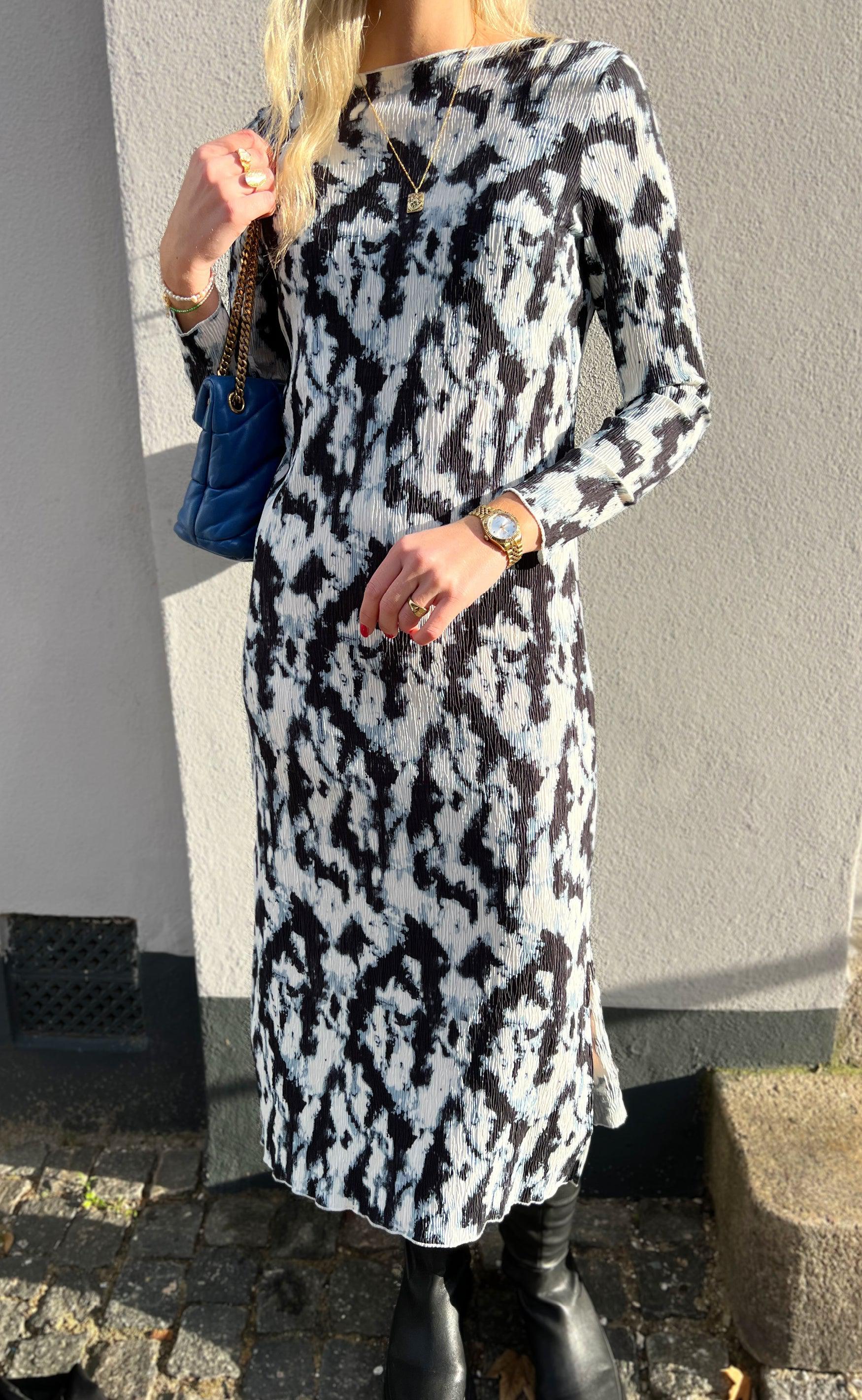 Say INA Copenhagen Kjole - Ditte - Dark Tie Dye