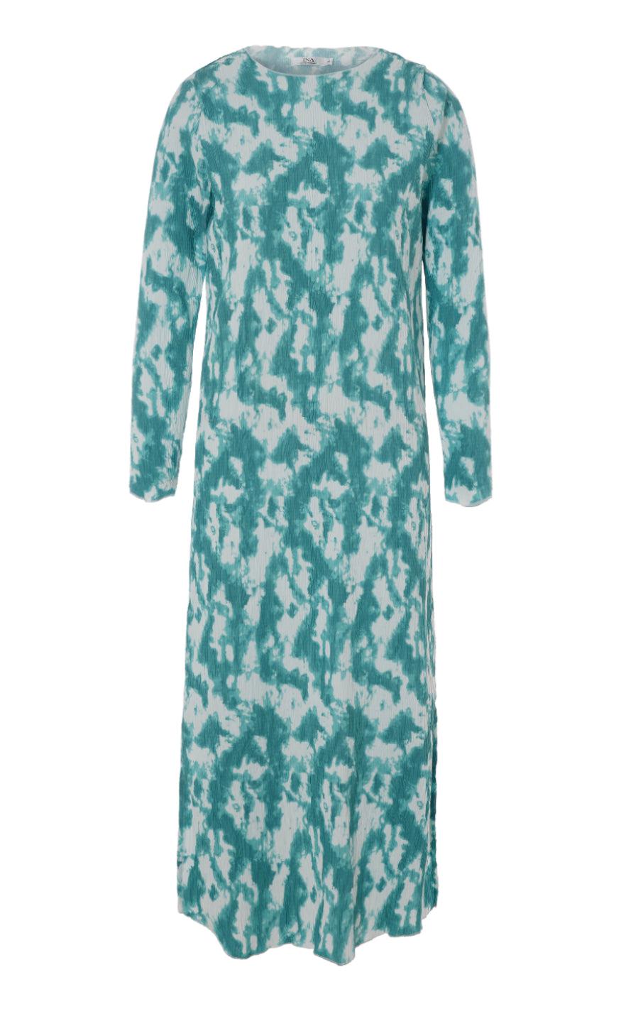 Say INA Copenhagen Kjole - Ditte - Green Tie Dye