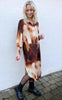 Say INA Copenhagen Kjole - Fransisca - Brown Dip Dye