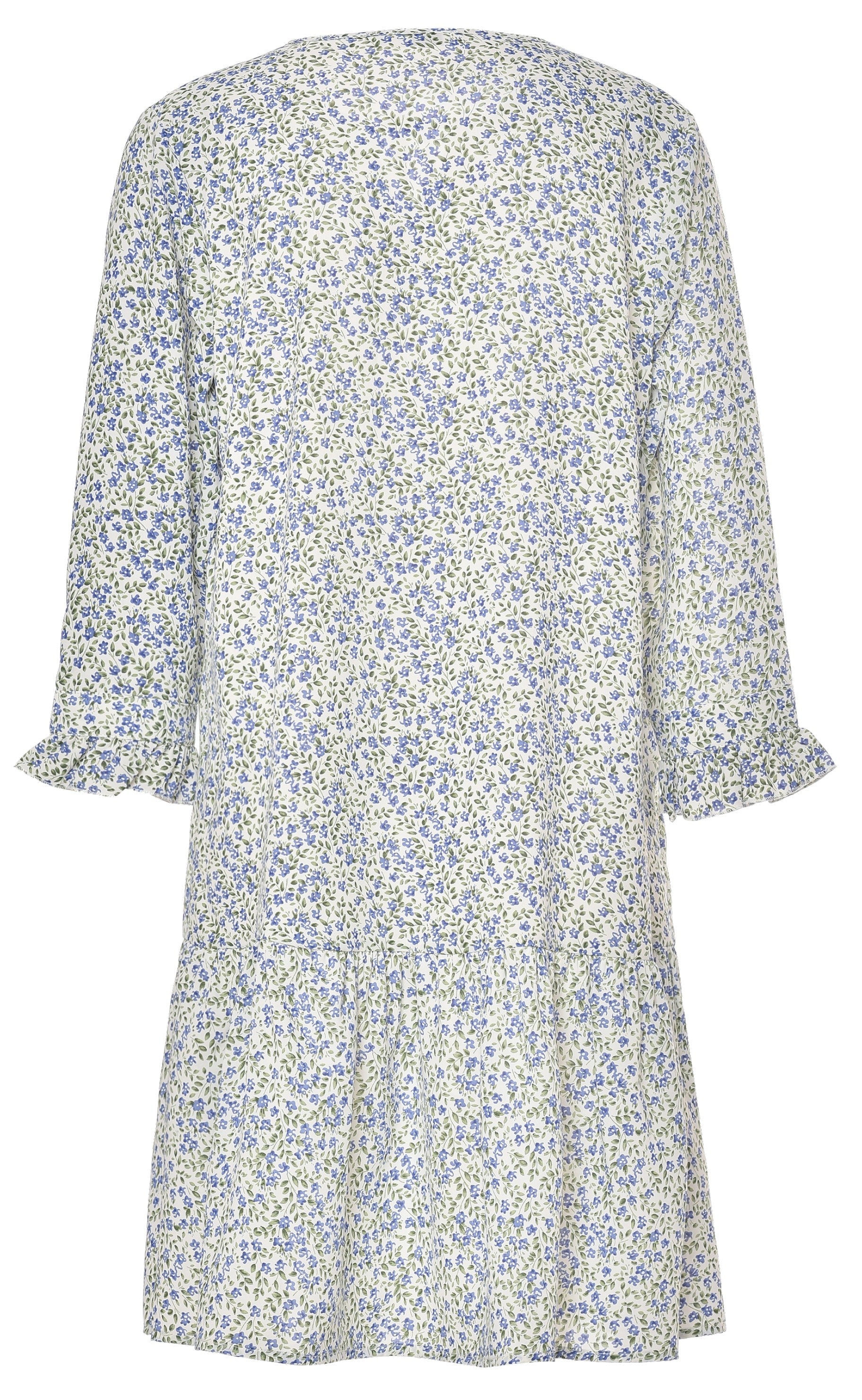 Say INA Copenhagen Kjole - Freja - Blue Flower