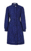 Say INA Copenhagen Kjole - Ines - Blue Zebra