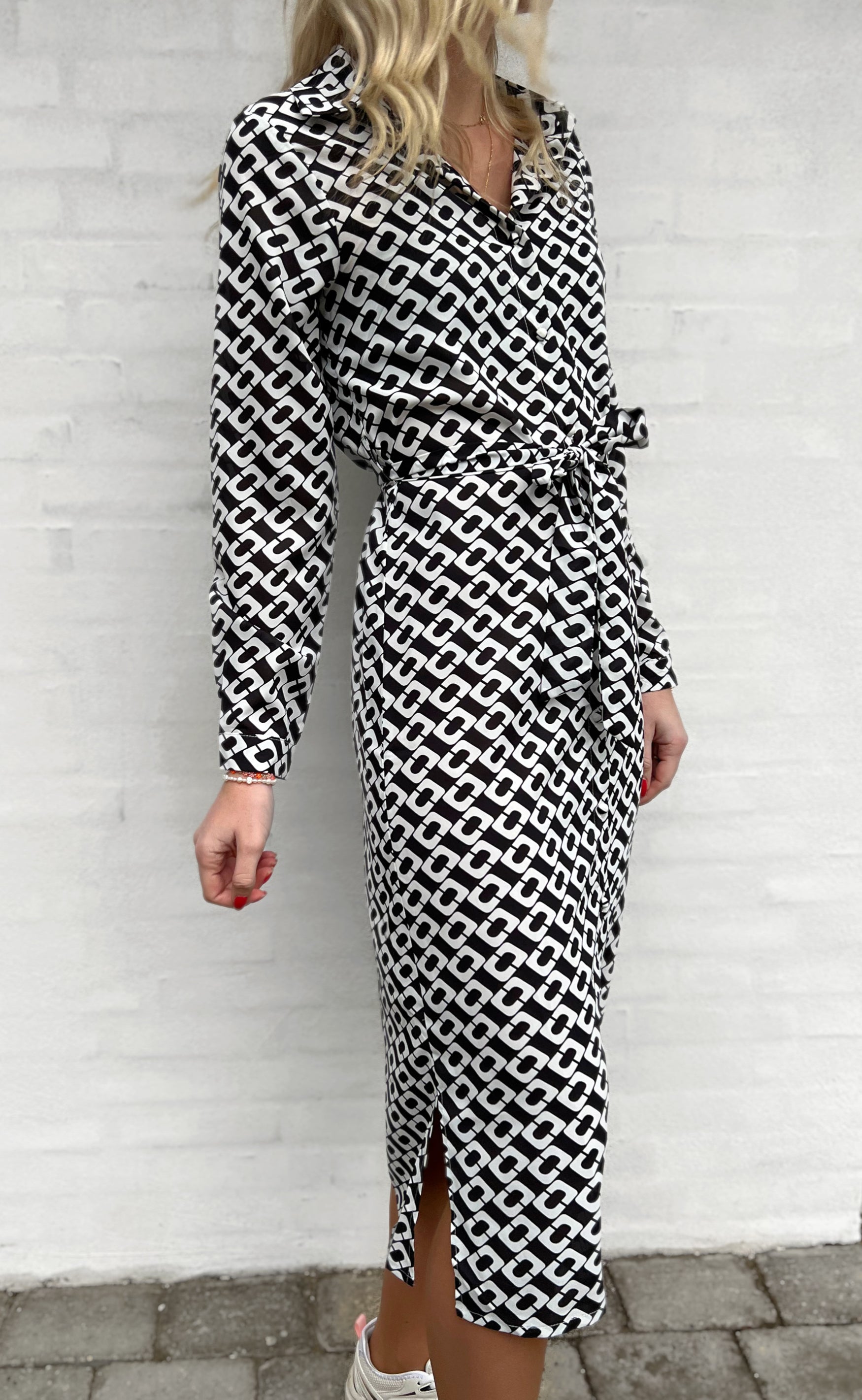 Say INA Copenhagen Kjole - Isa - Black Square