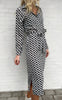Say INA Copenhagen Kjole - Isa - Black Square