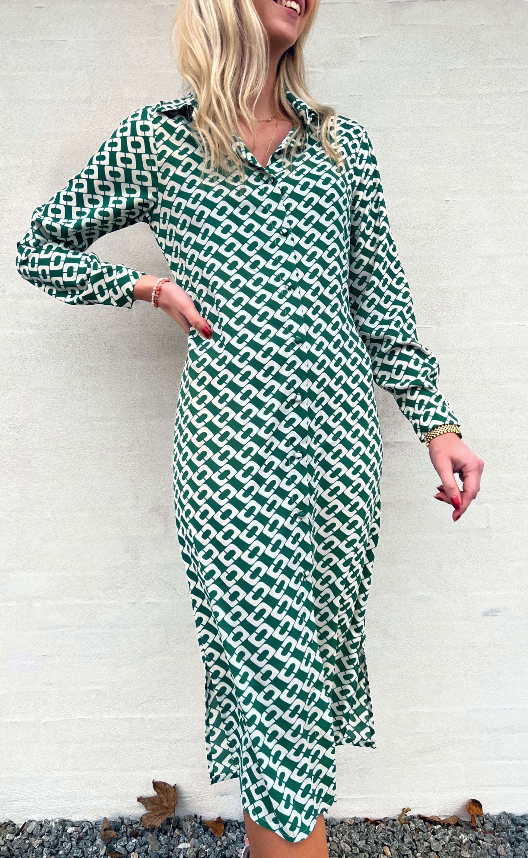 Say INA Copenhagen Kjole - Isa - Green Square