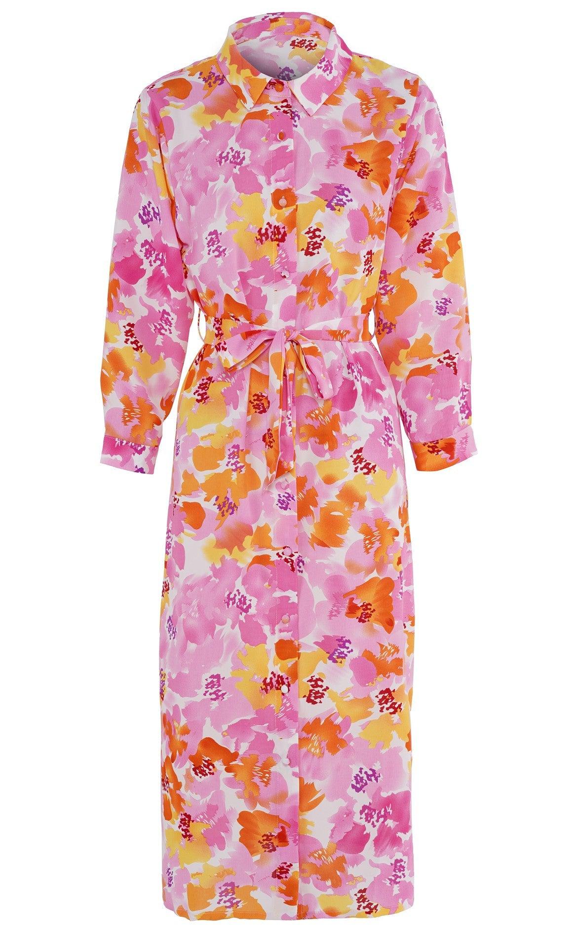Say INA Copenhagen Kjole - Isabella - Tropical Flowers