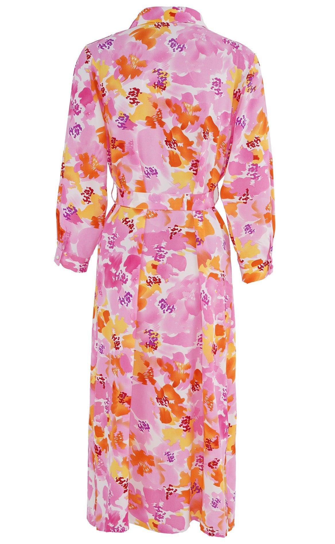 Say INA Copenhagen Kjole - Isabella - Tropical Flowers