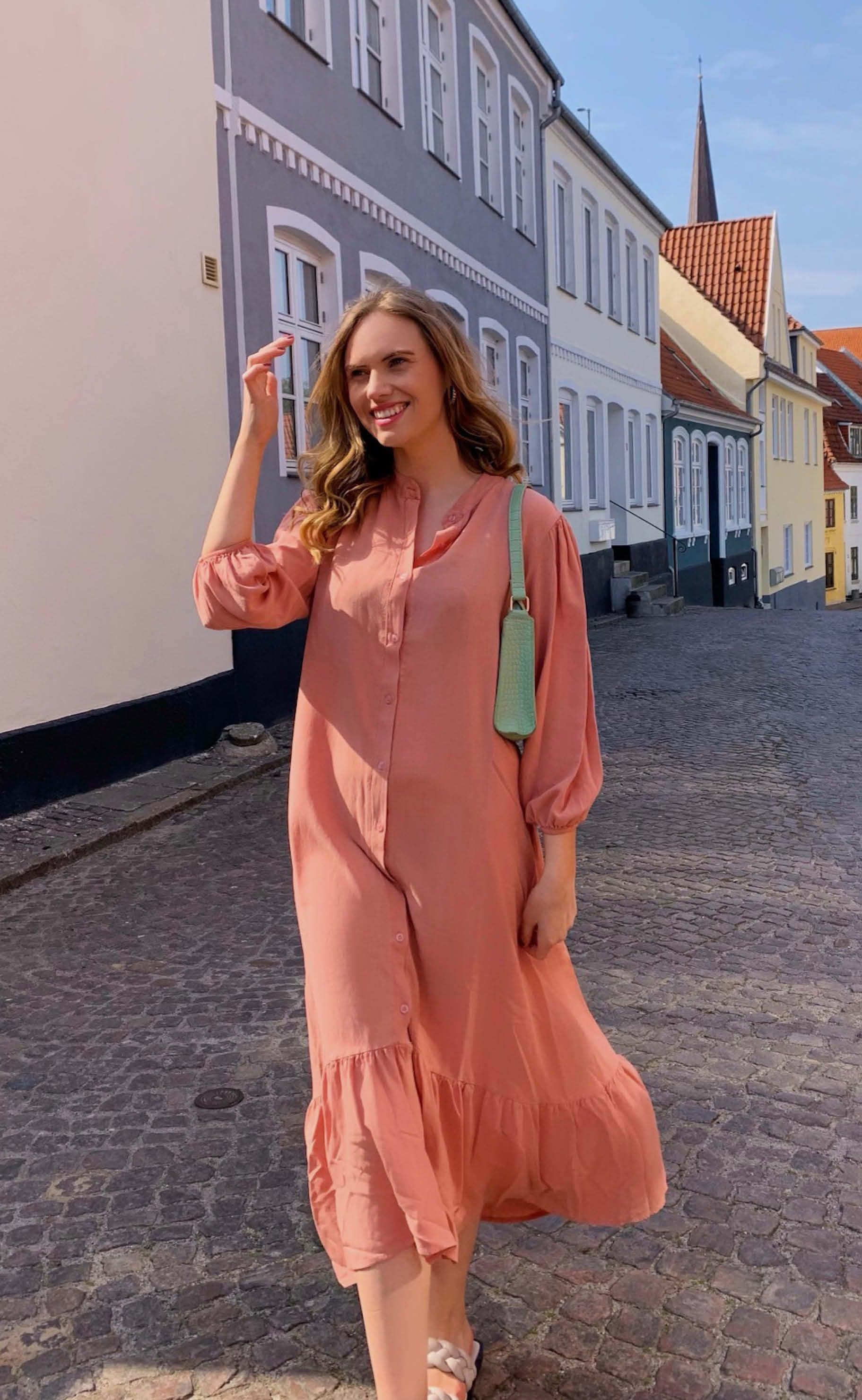 Say INA Copenhagen Kjole - Jenny - Dusty Rose