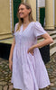 Say INA Copenhagen Kjole - Kia - Purple Stripe