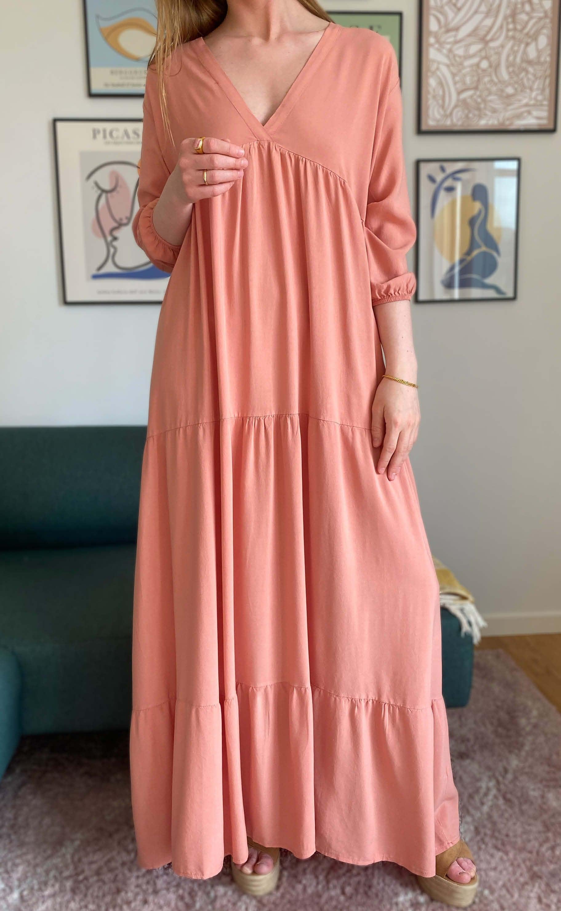 Say INA Copenhagen Kjole - Laura - Dusty Rose