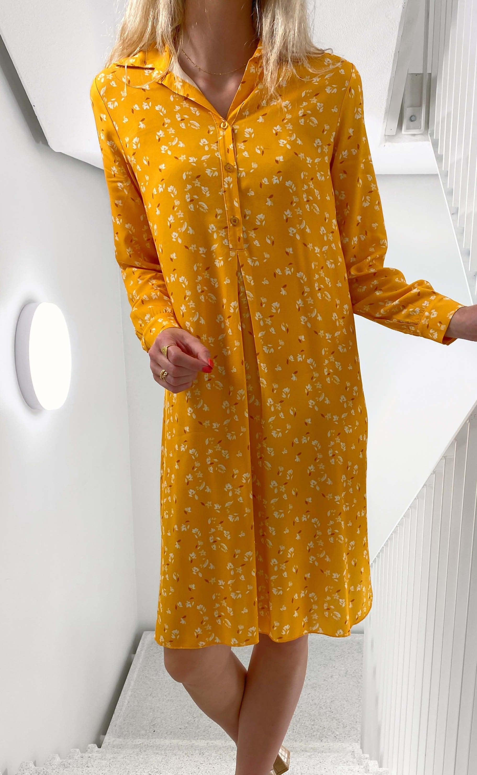 Say INA Copenhagen Kjole - Lilli - Golden Flower