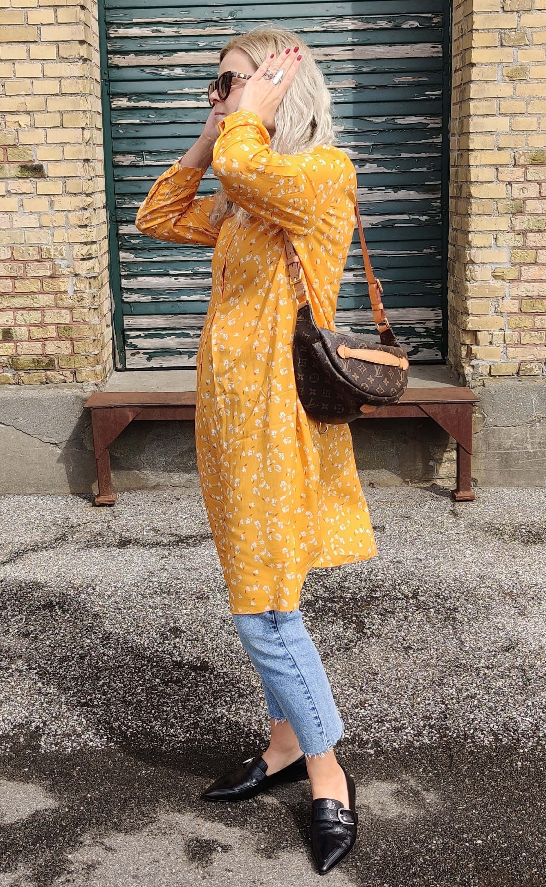 Say INA Copenhagen Kjole - Lilli - Golden Flower