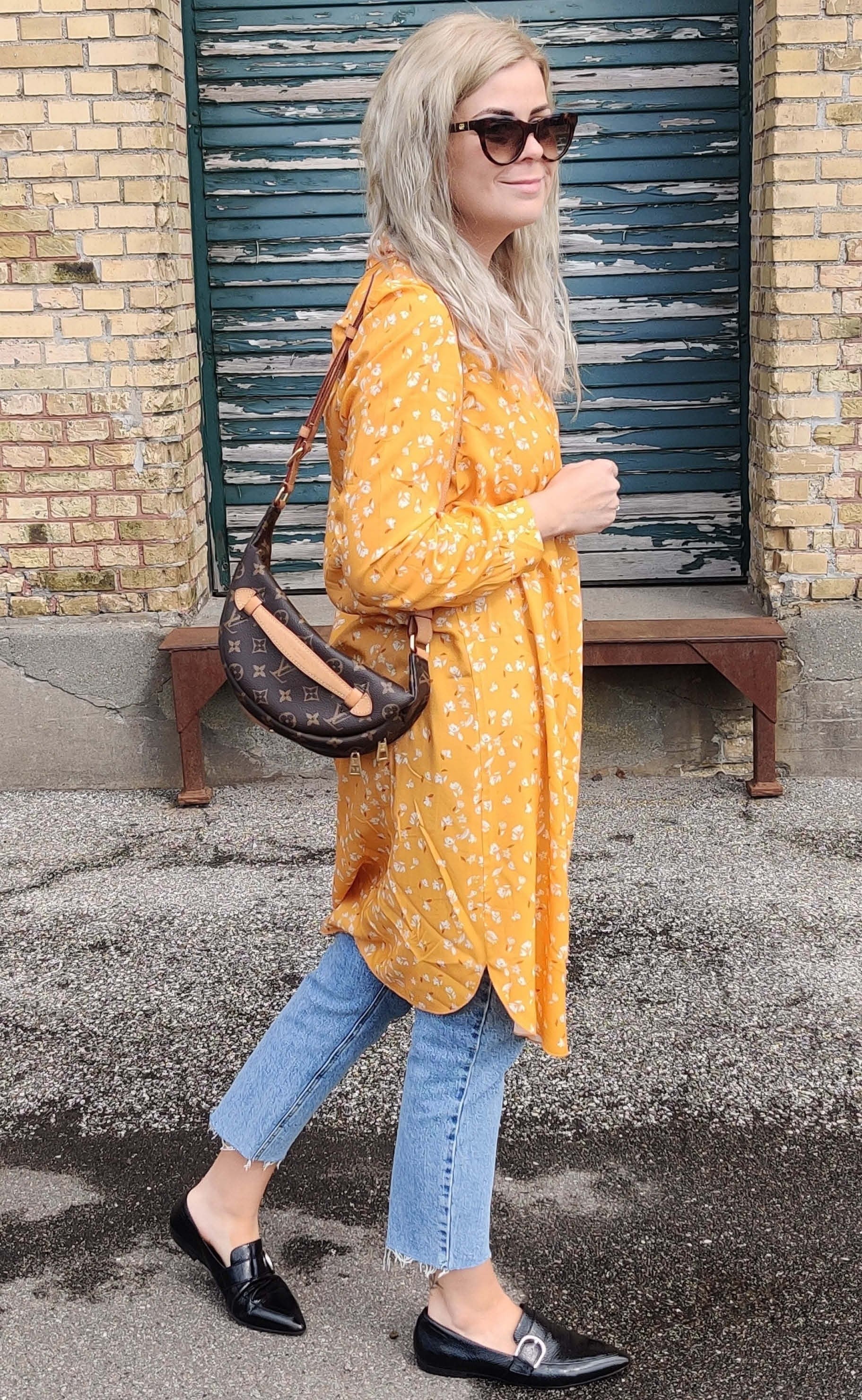 Say INA Copenhagen Kjole - Lilli - Golden Flower