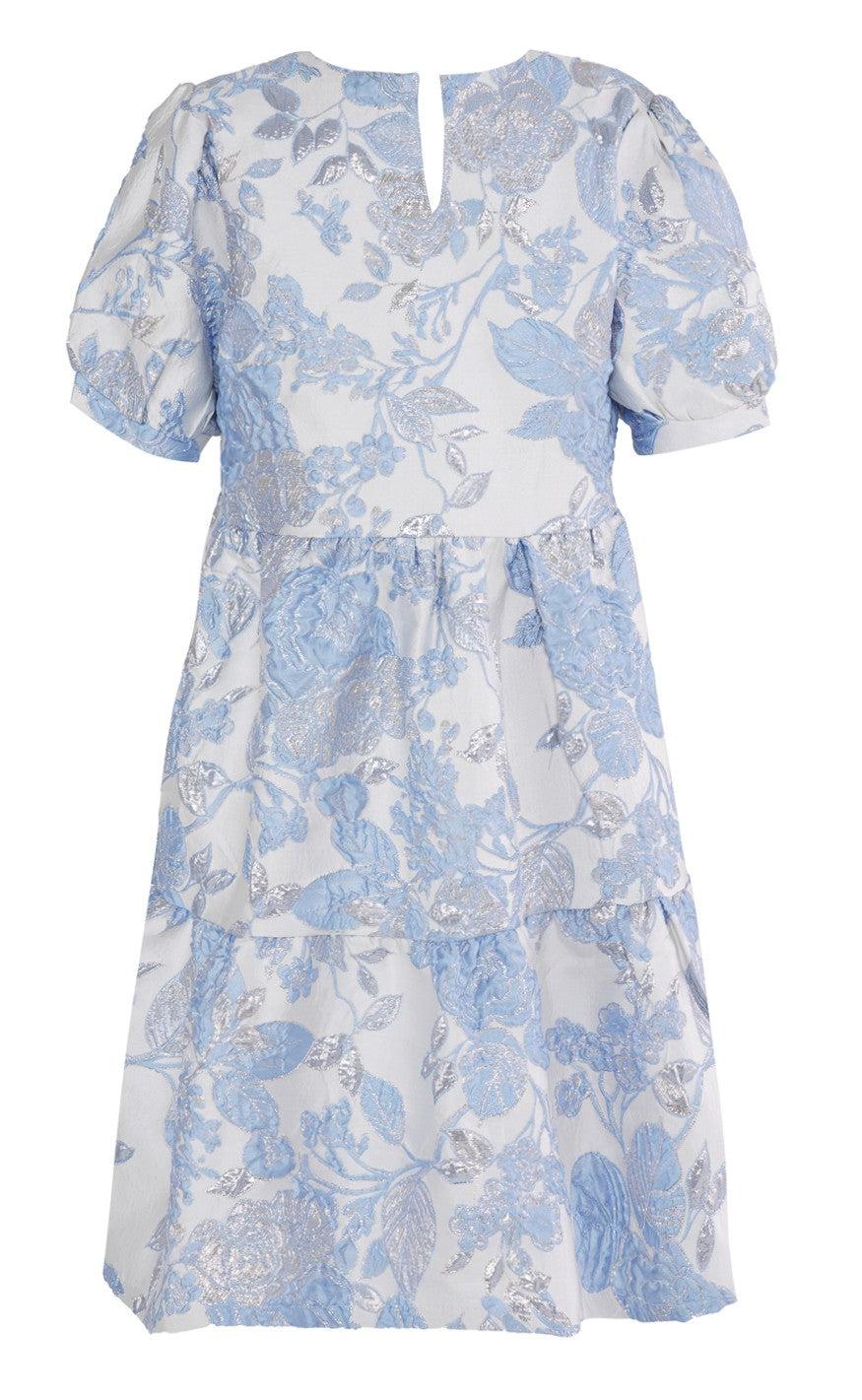 Say INA Copenhagen Kjole - Melanie - Blue w. Lurex