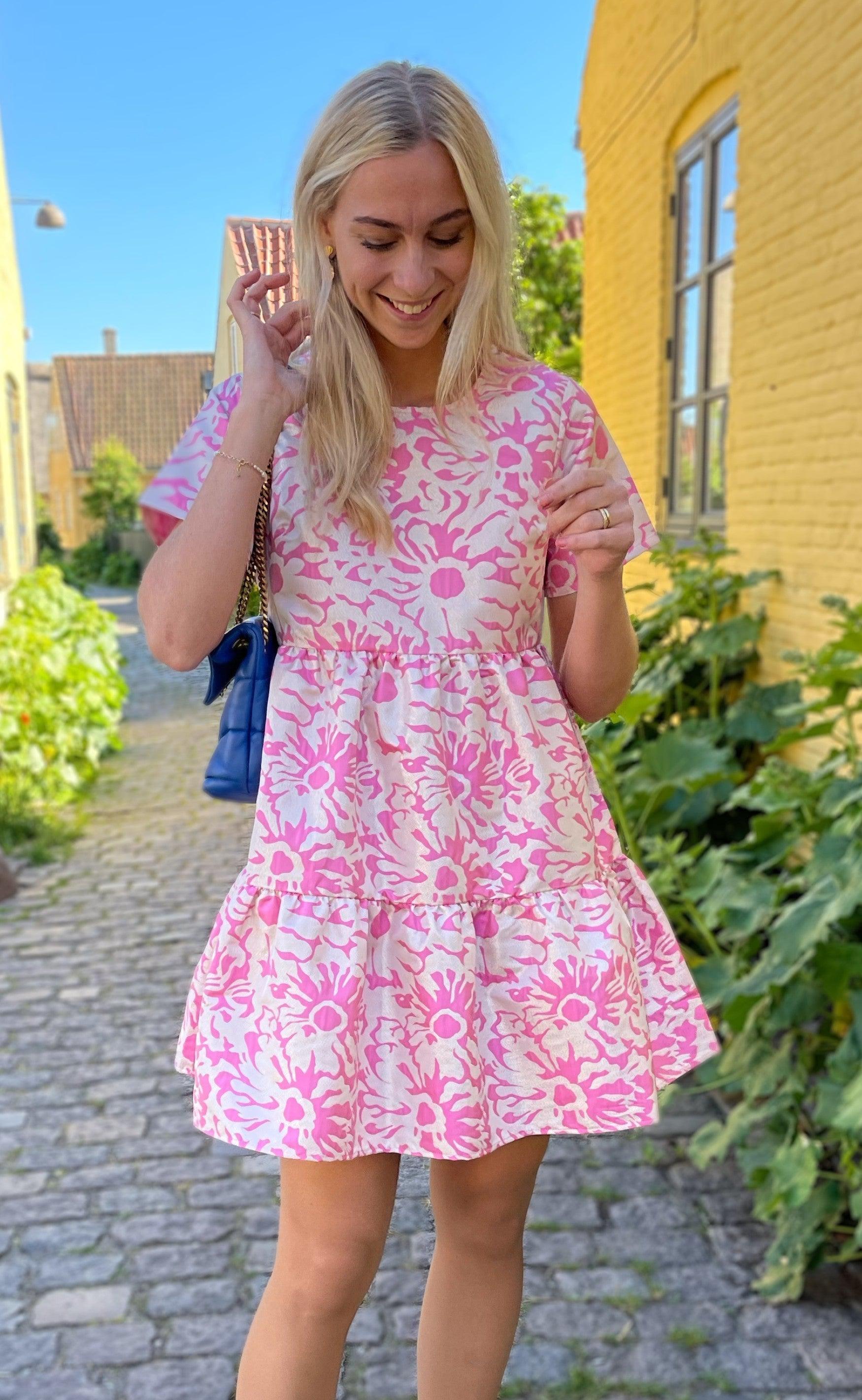 Say INA Copenhagen Kjole - Melanie - Pink / Glitter