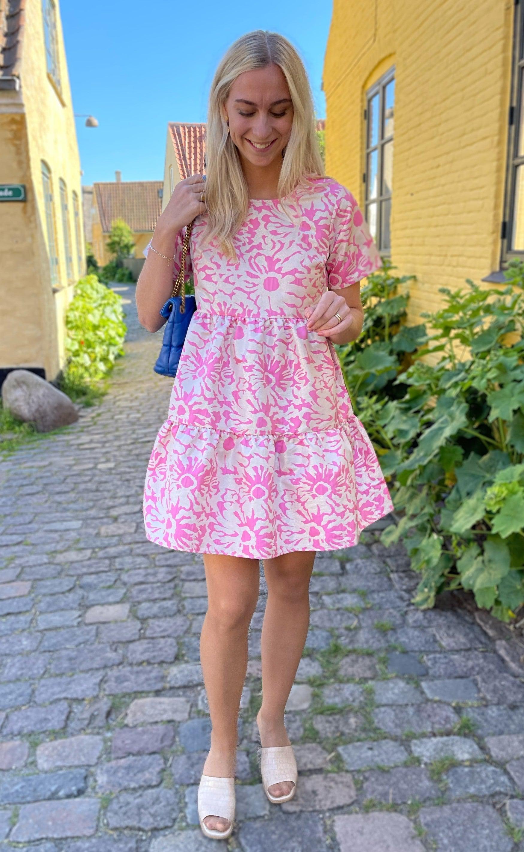 Say INA Copenhagen Kjole - Melanie - Pink / Glitter