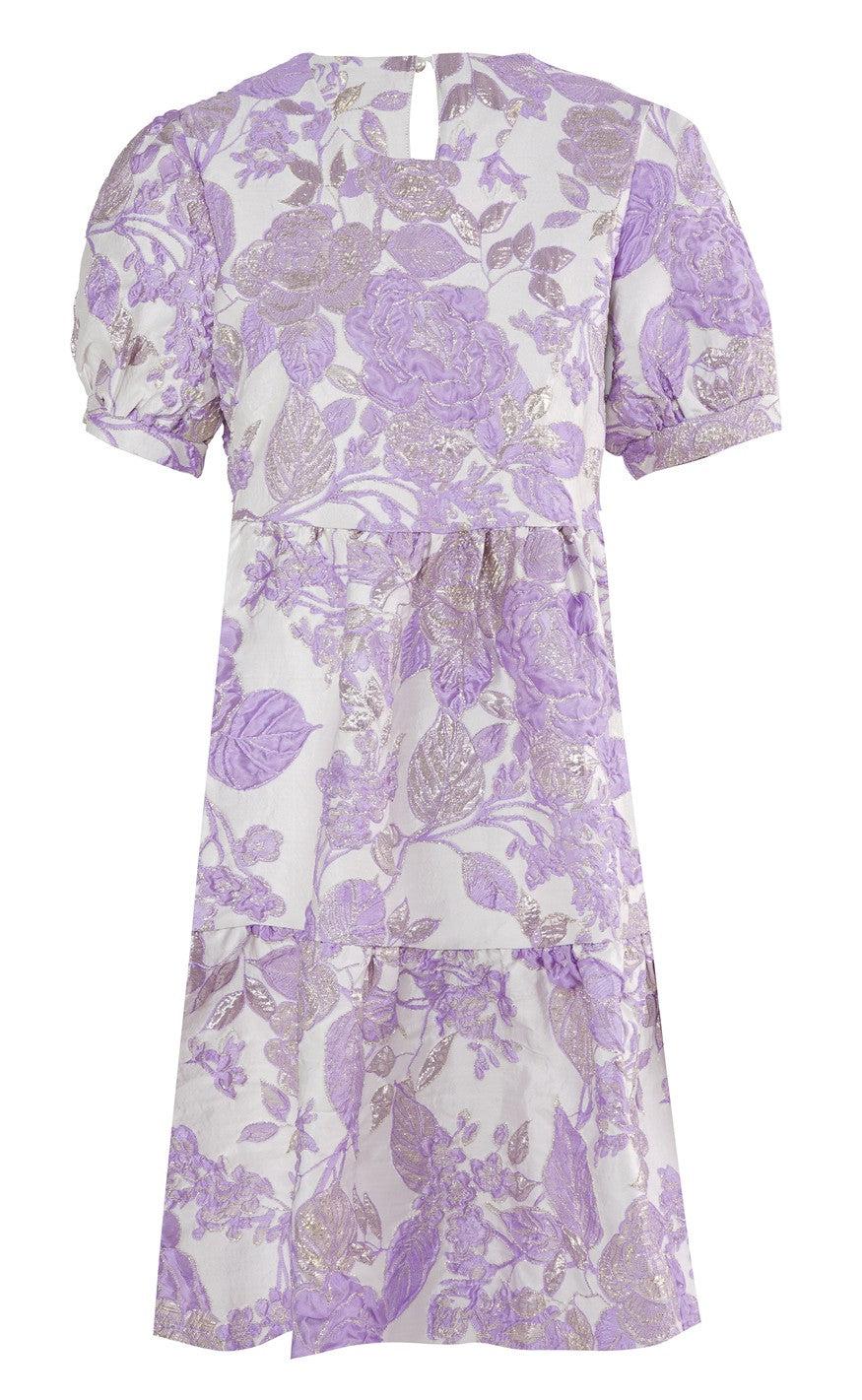 Say INA Copenhagen Kjole - Melanie - Purple w. Lurex