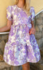 Say INA Copenhagen Kjole - Melanie - Purple w. Lurex
