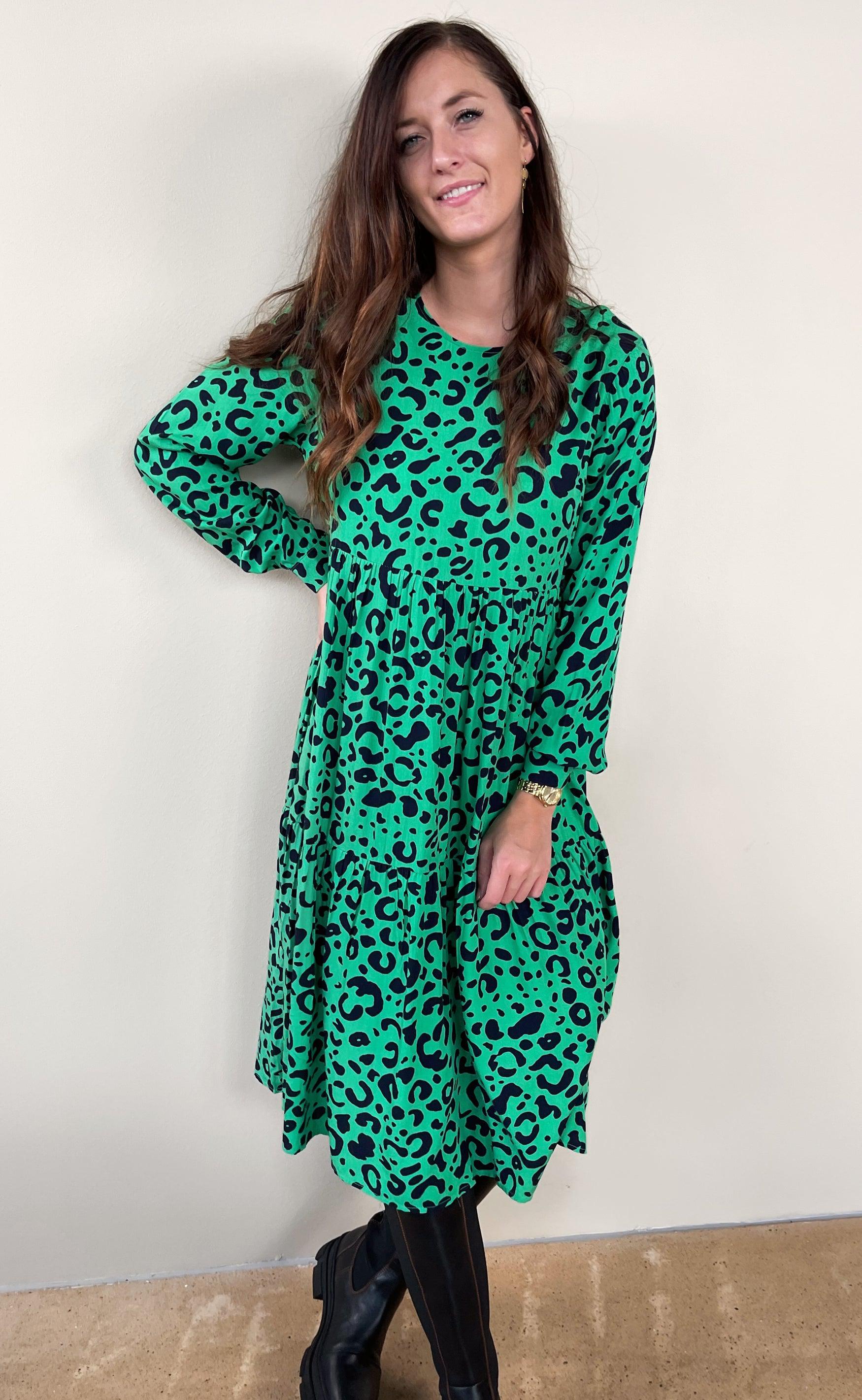 Say INA Copenhagen Kjole - Milan - Graphic Leopard