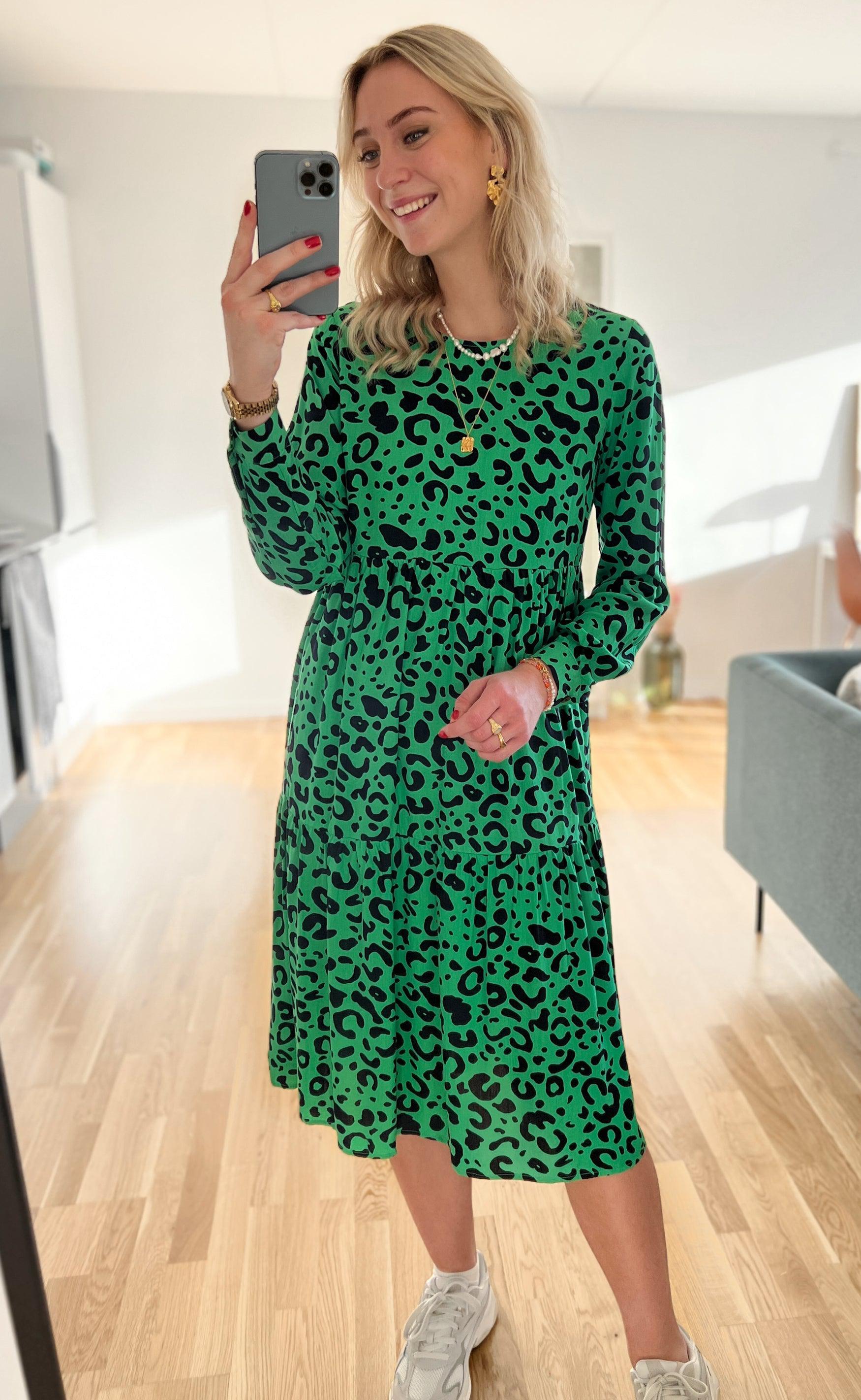 Say INA Copenhagen Kjole - Milan - Graphic Leopard