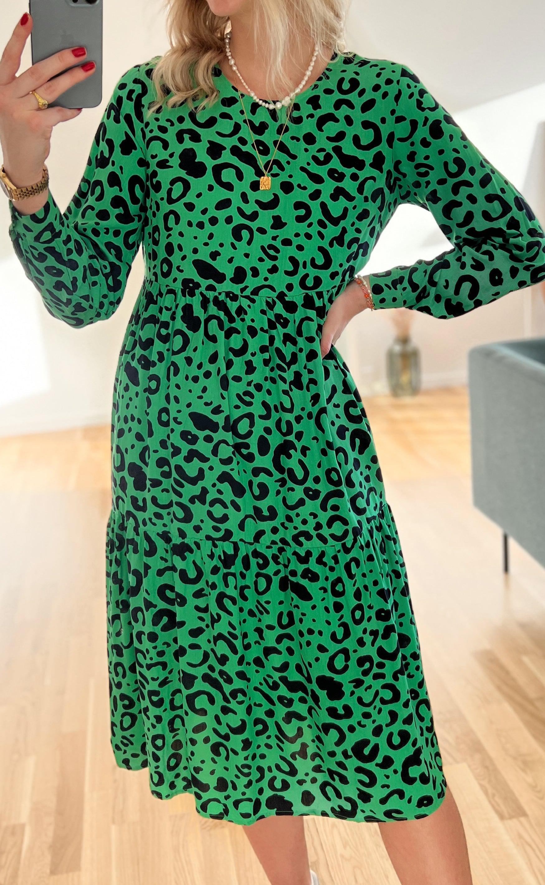 Say INA Copenhagen Kjole - Milan - Graphic Leopard