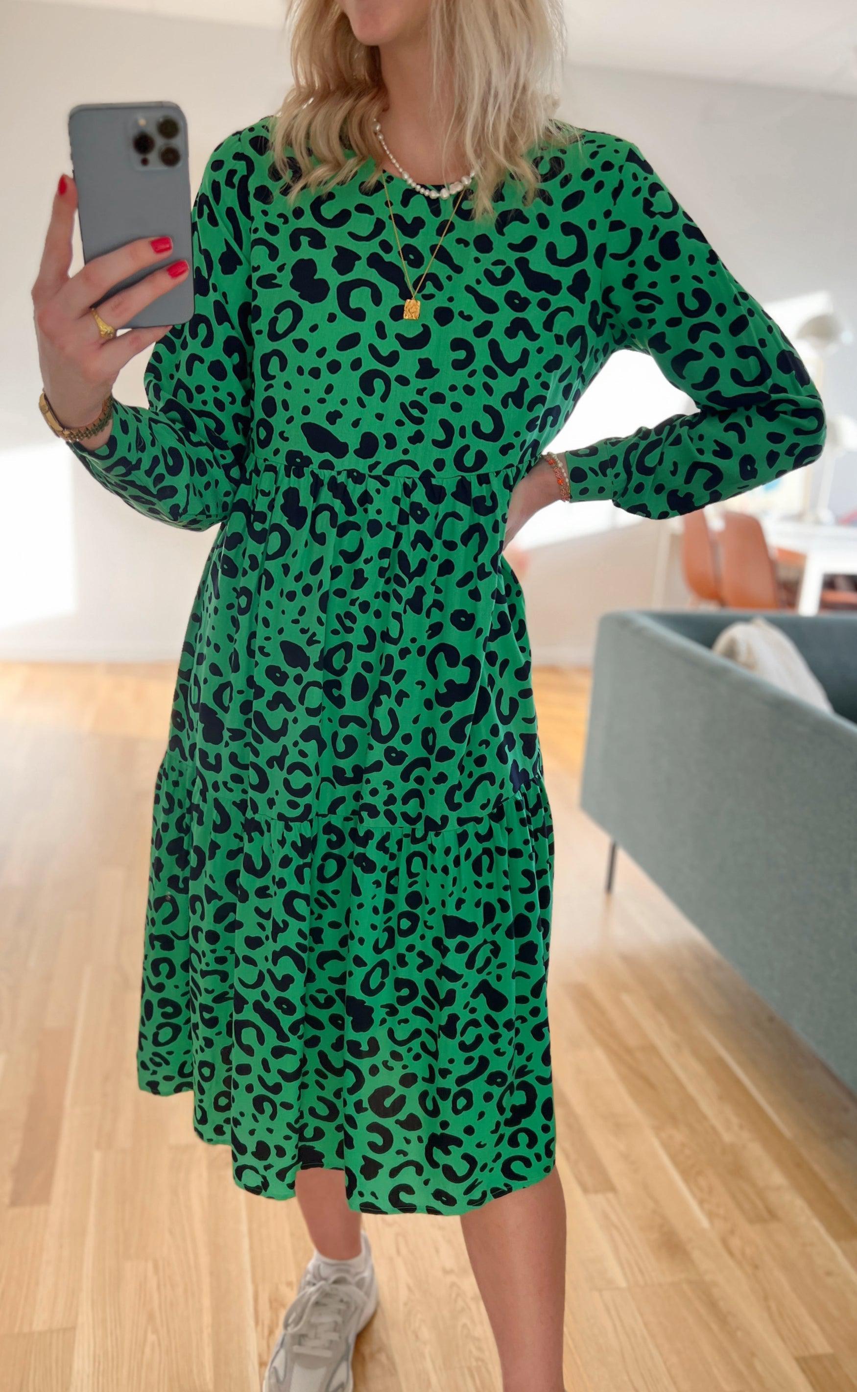 Say INA Copenhagen Kjole - Milan - Graphic Leopard