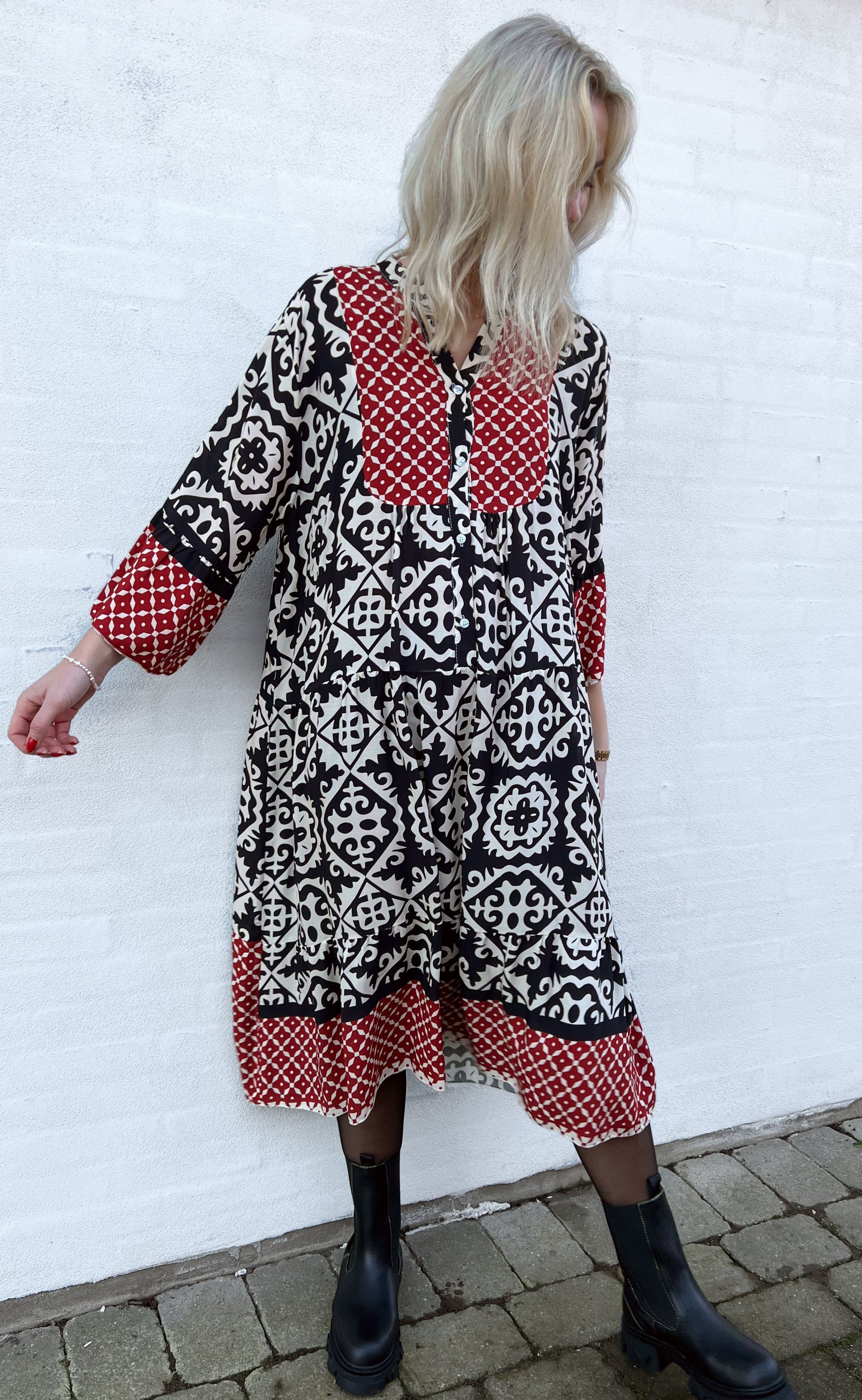 Say INA Copenhagen Kjole - Pauline - Black Boheme